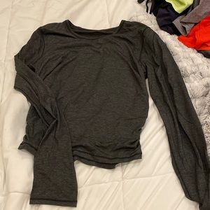 Lulu lemon gray long sleeve
